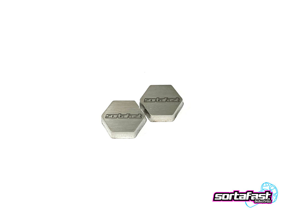 SF-WT021112 Sortafast Stainless Steel Chassis Weights - 2.5g (2pc)