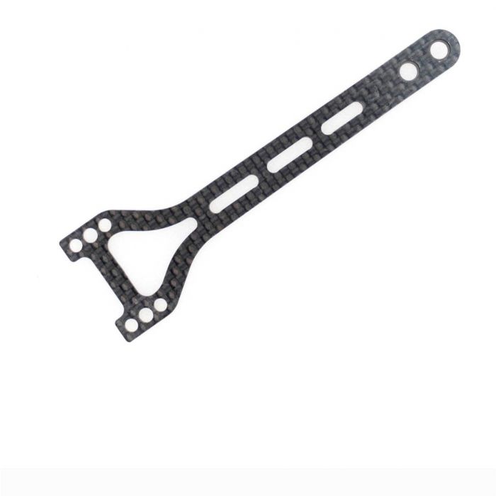 301078 Xray X4'23 Graphite Upper Deck Split rear 2.0mm