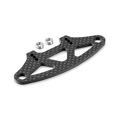301210 Xray Graphite Bumper Upper Holder 2.5mm for Adjustable Body Mounts