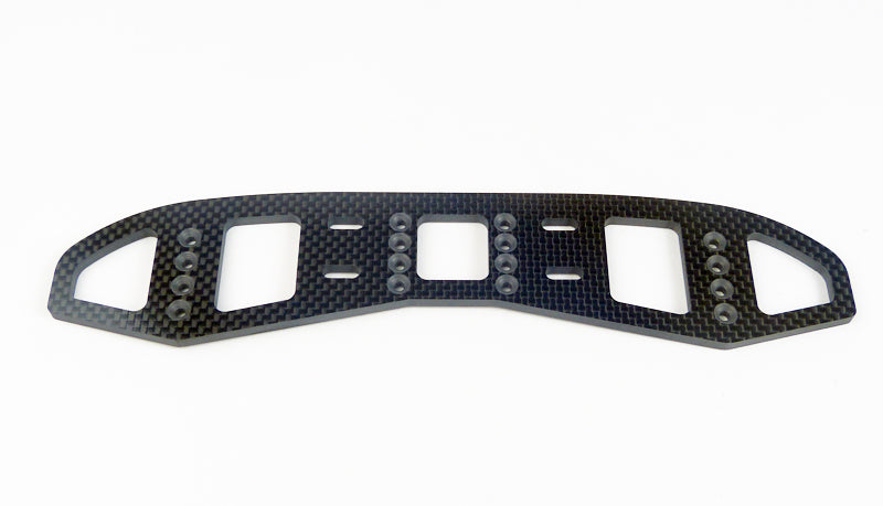 3017 Custom Works True Speed CARBON FRONT BUMPER FOR LATE MODELS (3MM POST HOLES)