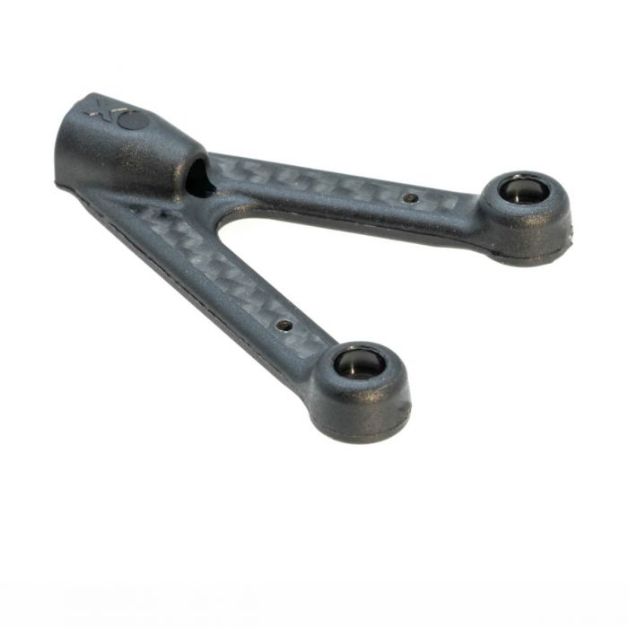 302143-M Xray X4 CFF Carbon Fiber Fusion Upper Arm Medium FL/RR