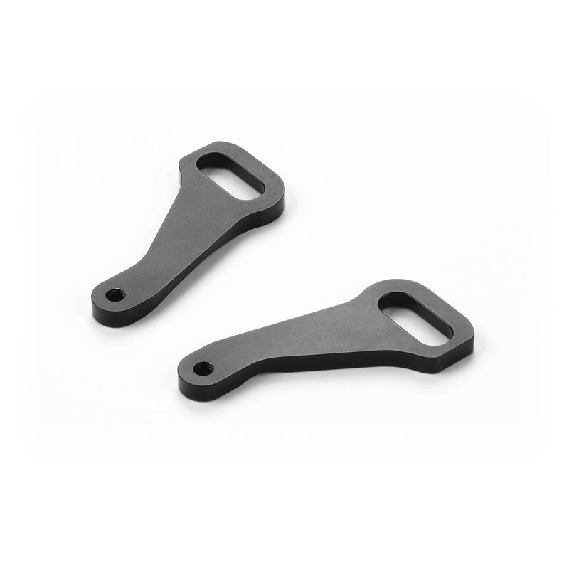 302387 Xray X4 Alu Rear Plate - Inner Shock Position - Swiss 7075 T6 ( L+R)