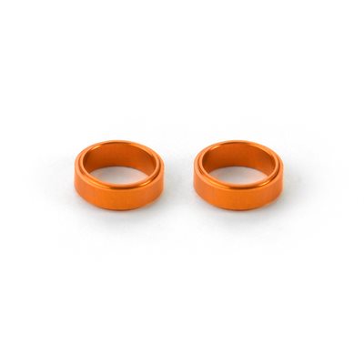 302544-O Xray Alu shim radial adjustment steering arm Orange