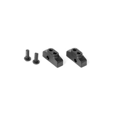 306192 Xray COMPOSITE ADJUSTABLE BATTERY HOLDER & BACKSTOP (2+2)