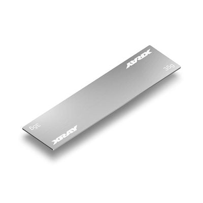 309862 Xray Stainless Steel Weight For Narrow Battery Pack 35G