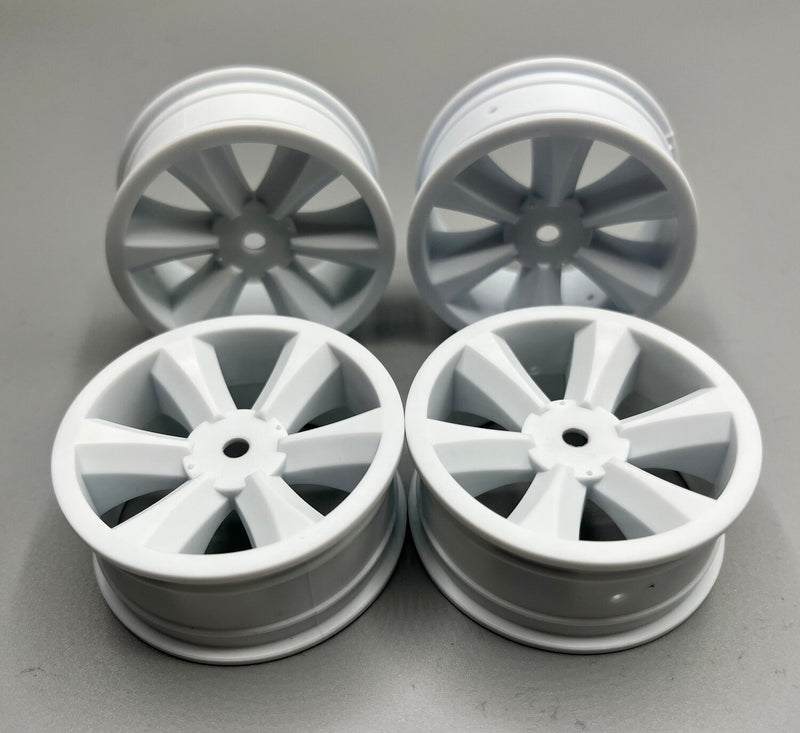 GRC129W Gravity RC GT Spoke Wheel White