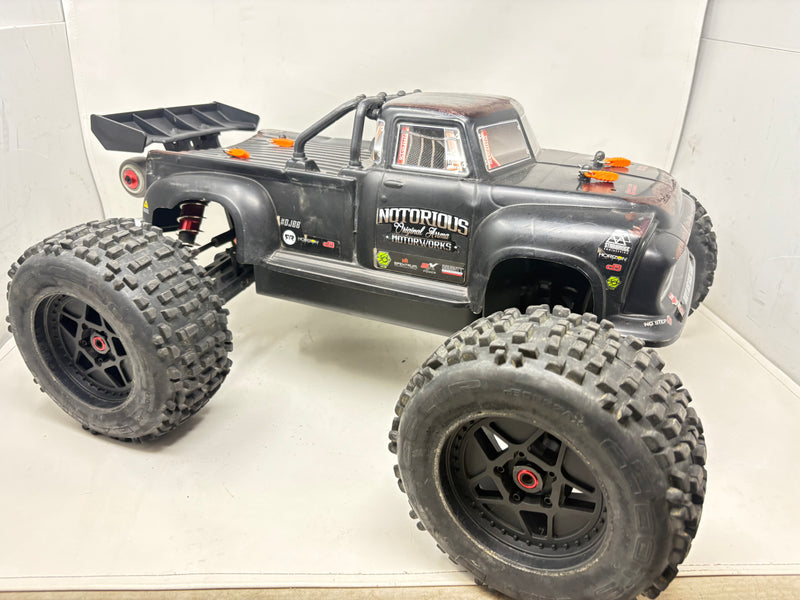 Used Arrma Notorious Stunt Truck V5
