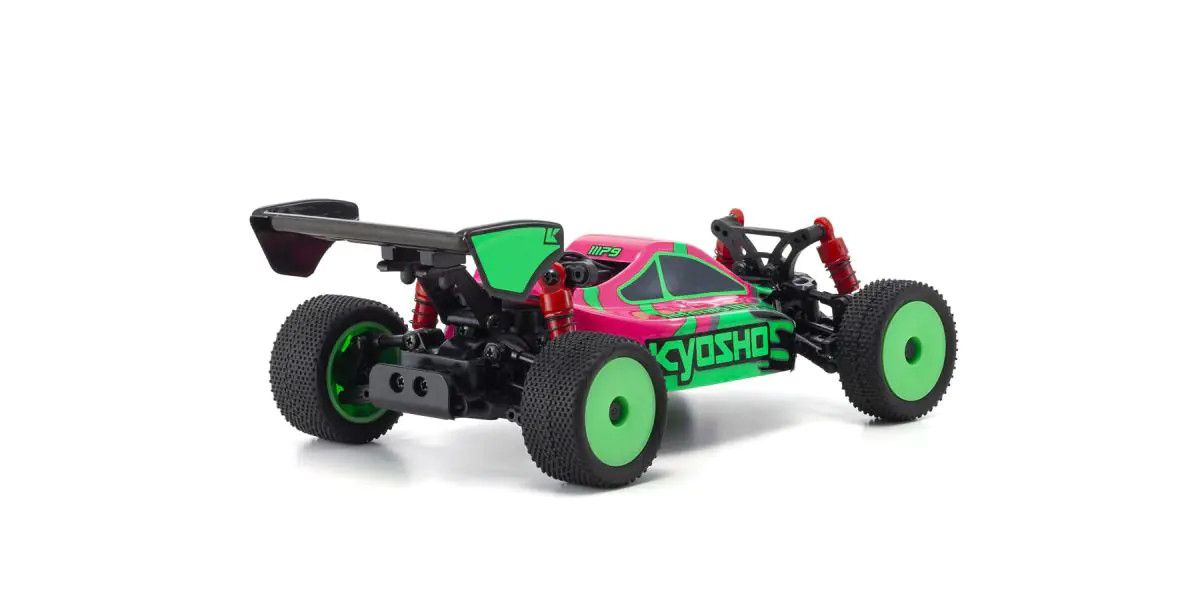 32093PGR Kyosho MINI-Z Buggy Ready set INFERNO MP9 TKI Pink / Green