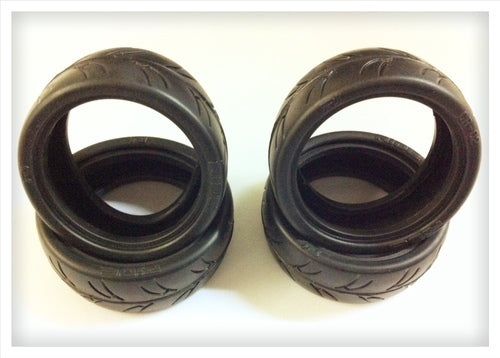 GRC125 Gravity RC USGT non belted Spec Tires (4) Inserts Included