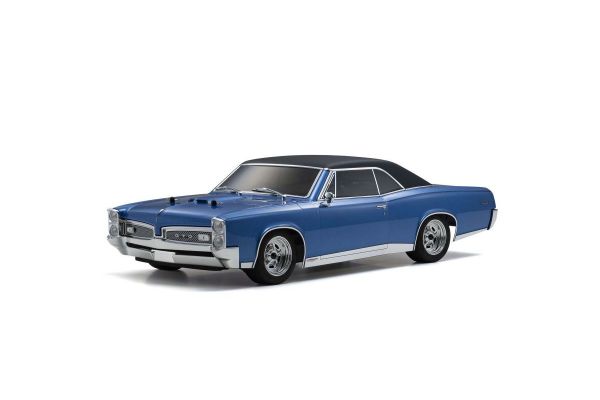 34431T2 Kyosho 1:10 Scale Radio Controlled Electric Powered 4WD FAZER Mk2 FZ02L Series readyset 1967 Pontiac® GTO™ Tyrol Blue 34431T2