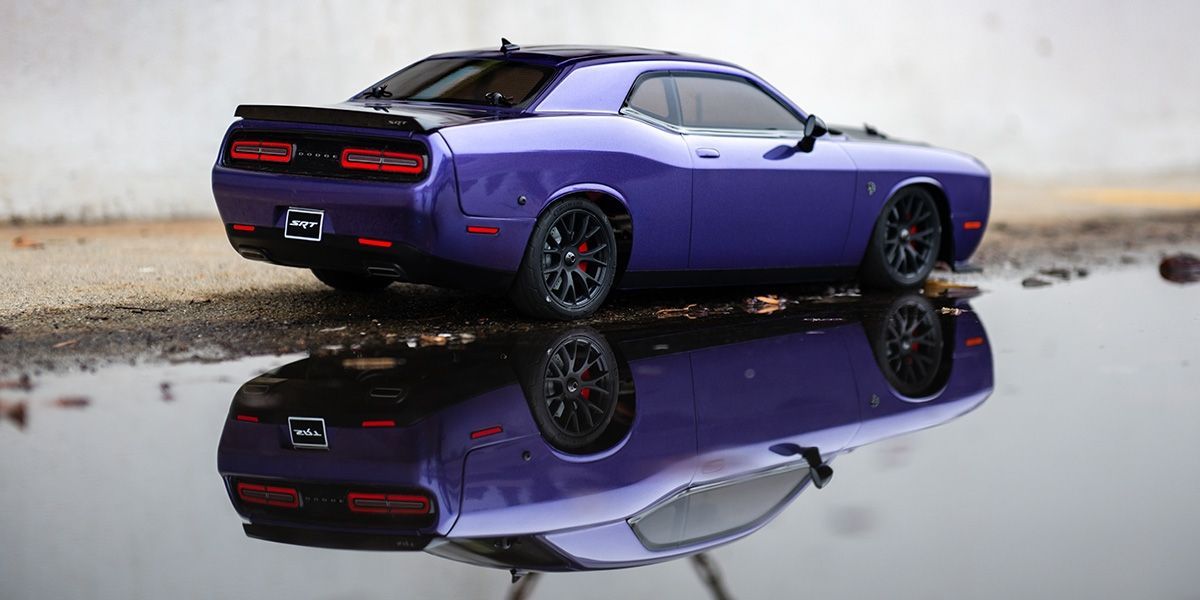 34415T1C Kyosho 1/10 Scale Radio Controlled Electric Powered 4WD FAZER Mk2 FZ02L Series readyset DODGE Challenger SRT Hellcat Plum Crazy Purple