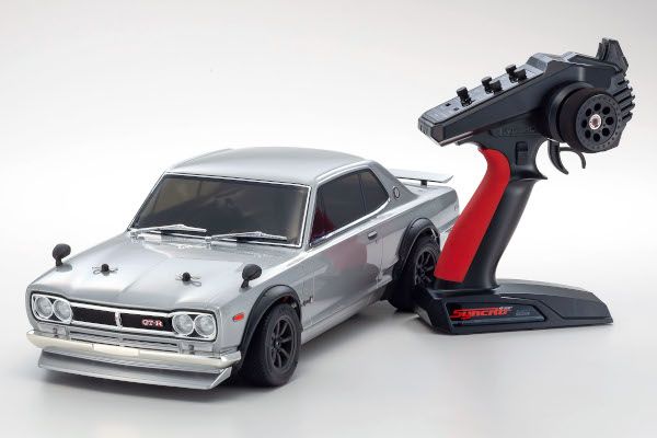 34425T1C Kyosho 1/10 Scale Radio Controlled Electric Powered 4WD FAZER Mk2 FZ02 Series Readyset NISSAN SKYLINE 2000GT-R(KPGC10) Tuned Ver. Silver 34425T1