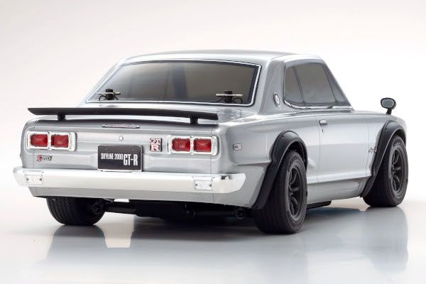 34425T1C Kyosho 1/10 Scale Radio Controlled Electric Powered 4WD FAZER Mk2 FZ02 Series Readyset NISSAN SKYLINE 2000GT-R(KPGC10) Tuned Ver. Silver 34425T1