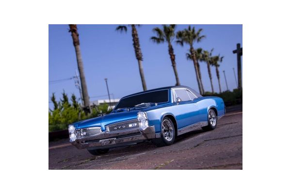 34431T2 Kyosho 1:10 Scale Radio Controlled Electric Powered 4WD FAZER Mk2 FZ02L Series readyset 1967 Pontiac® GTO™ Tyrol Blue 34431T2