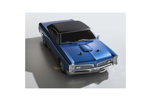 34431T2 Kyosho 1:10 Scale Radio Controlled Electric Powered 4WD FAZER Mk2 FZ02L Series readyset 1967 Pontiac® GTO™ Tyrol Blue 34431T2