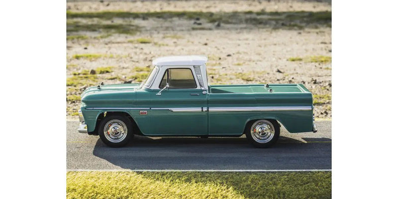 34435T1 Kyosho 1:10 Scale Radio Controlled Electric Powered 4WD FAZER Mk2 FZ02L Series readyset 1966 Chevy® C10 Fleetside Pickup Light Green