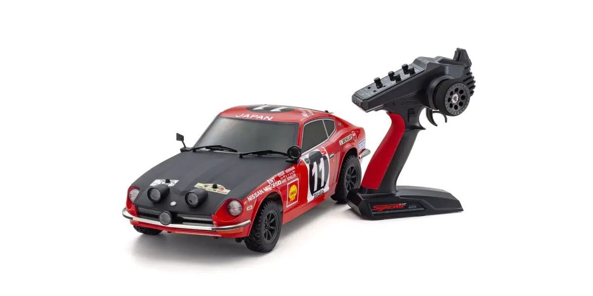 34482T1  Kyosho 4WD FAZER Mk2 FZ02-R Series readyset 1971 DATSUN 240Z RALLY