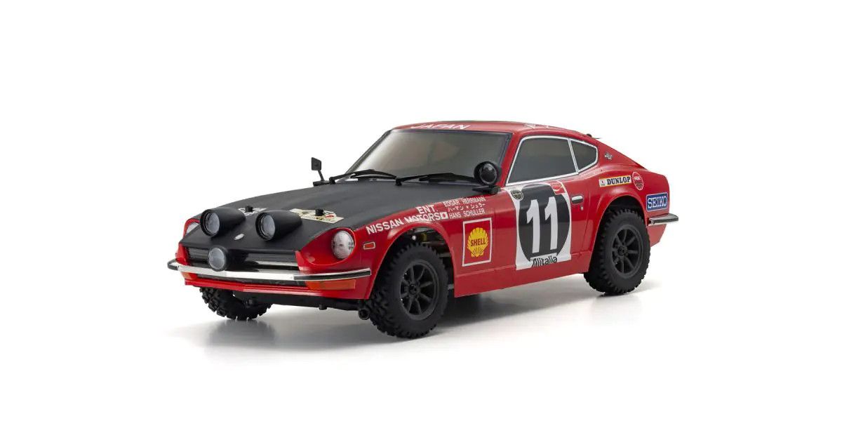 34482T1  Kyosho 4WD FAZER Mk2 FZ02-R Series readyset 1971 DATSUN 240Z RALLY