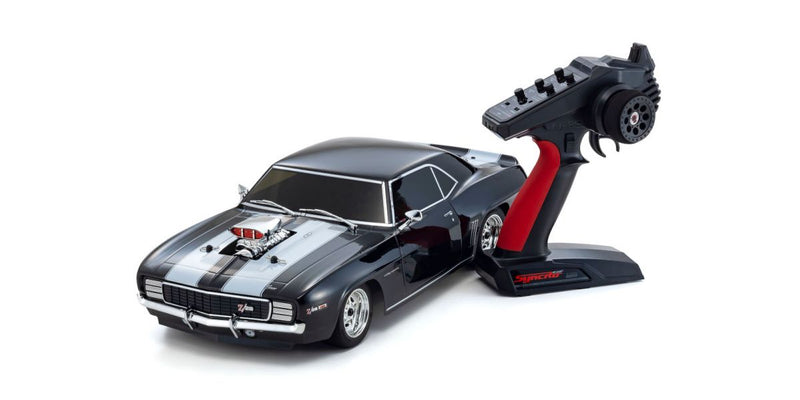 1/10 Scale Radio Controlled Electric Powered 4WD FAZER Mk2 FZ02 VE Series Readyset 1969 Chevy® Camaro® Z/28 RS Supercharged VE Tuxedo Black 34493T1