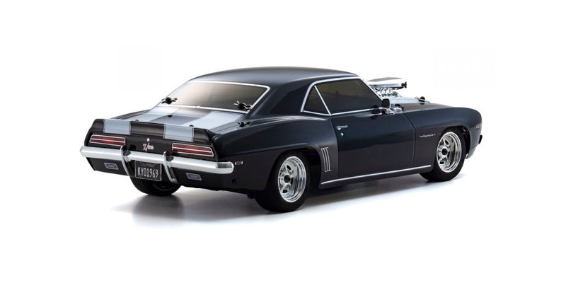 1/10 Scale Radio Controlled Electric Powered 4WD FAZER Mk2 FZ02 VE Series Readyset 1969 Chevy® Camaro® Z/28 RS Supercharged VE Tuxedo Black 34493T1