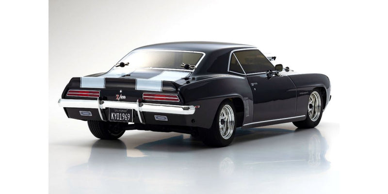 1/10 Scale Radio Controlled Electric Powered 4WD FAZER Mk2 FZ02 VE Series Readyset 1969 Chevy® Camaro® Z/28 RS Supercharged VE Tuxedo Black 34493T1