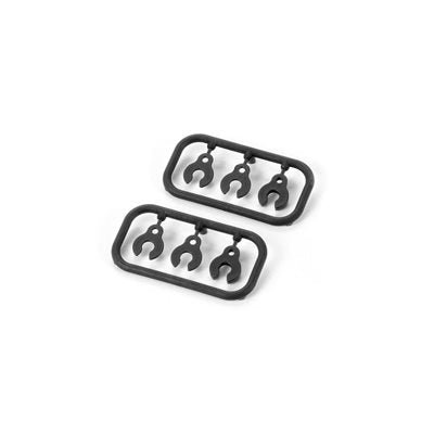 352381 Xray XB8 Composite Caster Clips