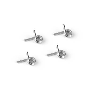 358482 XRAY - 4-shoe Clutch Springs - Silver - Hard (4)