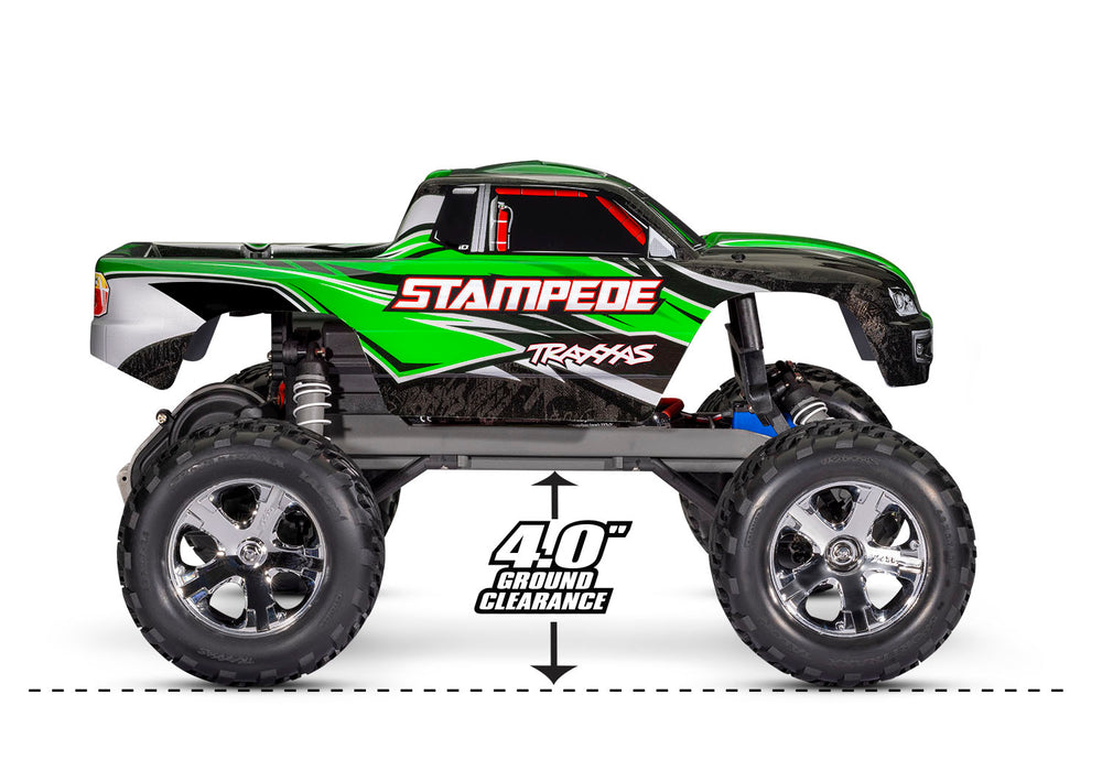 36054-8 Traxxas Stampede: 1/10 Scale Monster Truck w/ Battery & USB-C Charger