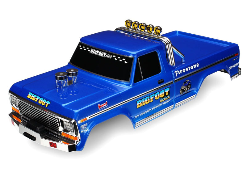 3661-BLUE Traxxas BIGFOOT No. 1 Clipless Body