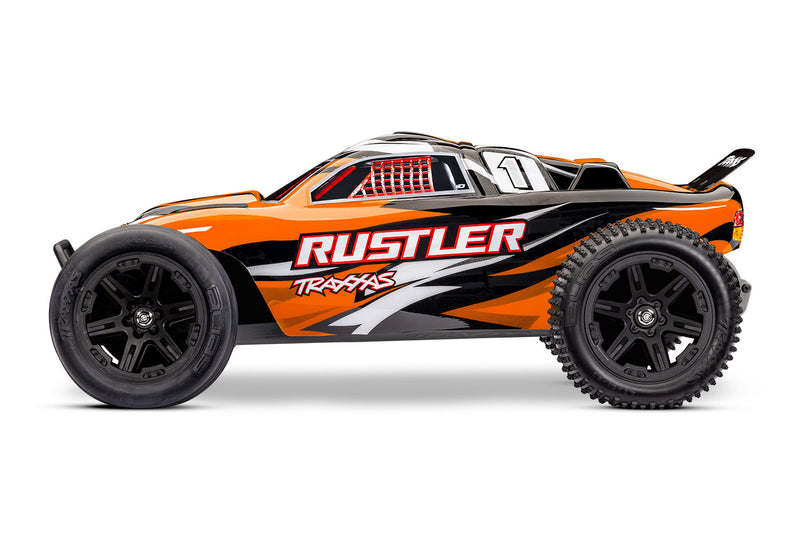 37254-8 Traxxas Rustler 2WD XL-5 w/Battery