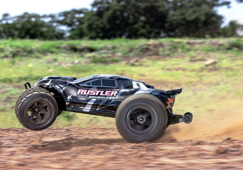 37454-4 Traxxas Rustler 2WD Brushless