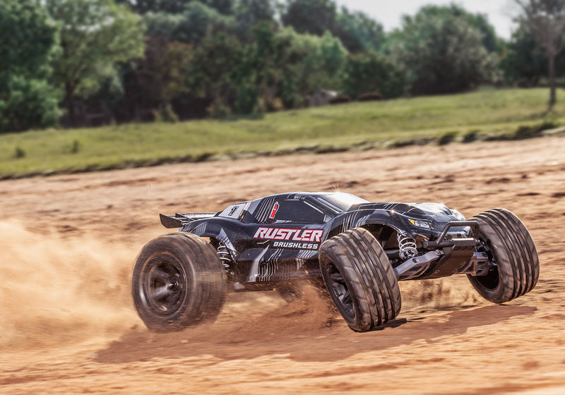 37454-4 Traxxas Rustler 2WD Brushless