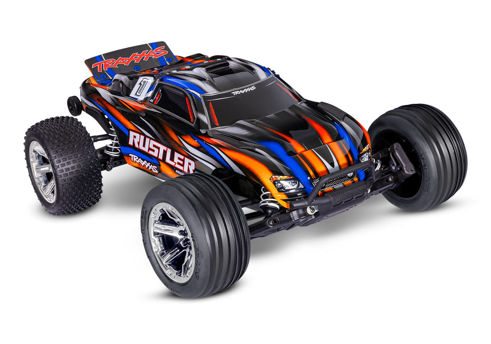 37354-4 TRAXXAS Rustler 2WD BL-2s HD