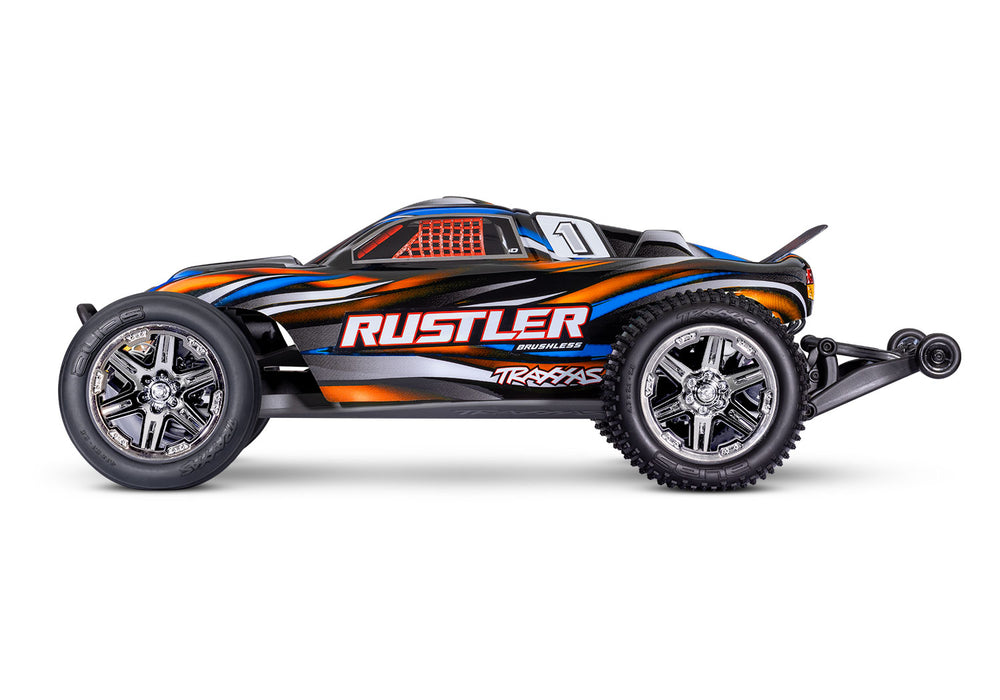 37354-4 TRAXXAS Rustler 2WD BL-2s HD