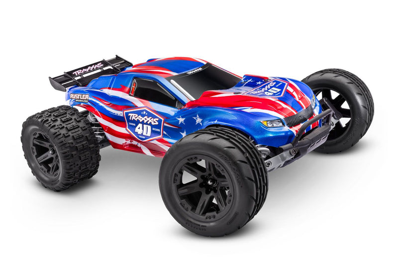 37454-4 Traxxas Rustler 2WD Brushless