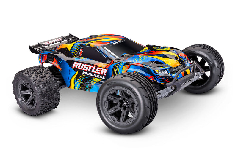 37454-4 Traxxas Rustler 2WD Brushless