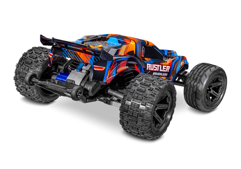 37454-4 Traxxas Rustler 2WD Brushless