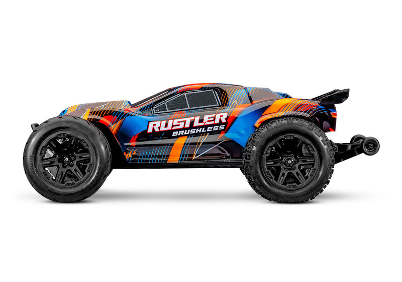 37454-4 Traxxas Rustler 2WD Brushless