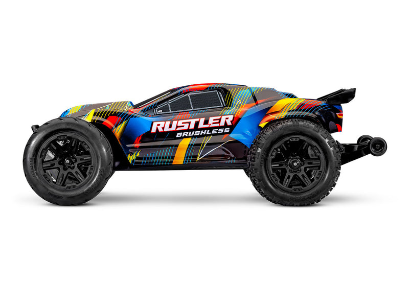 37454-4 Traxxas Rustler 2WD Brushless
