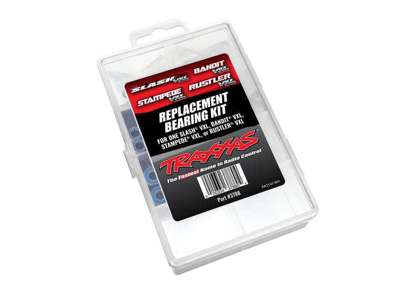 3788 Traxxas Ball bearing kit, Slash® VXL/Bandit® VXL/Stampede® VXL/Rustler® VXL (complete)