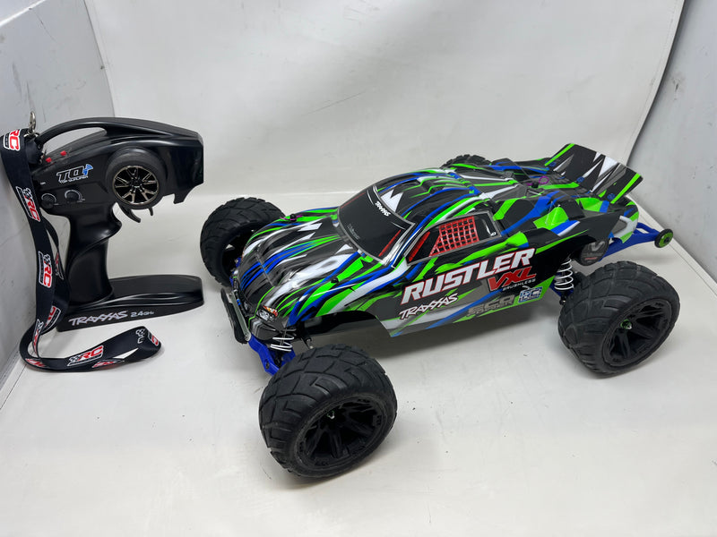 Used Traxxas Rustler VXL 272 Magnum RTR with upgrades