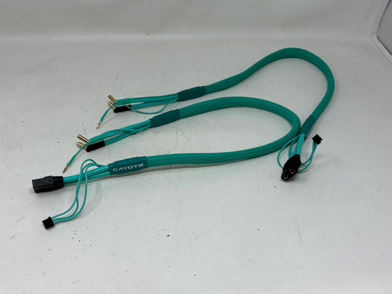 USED Cayote 2-Force X5 Racing Dual Battery Charger