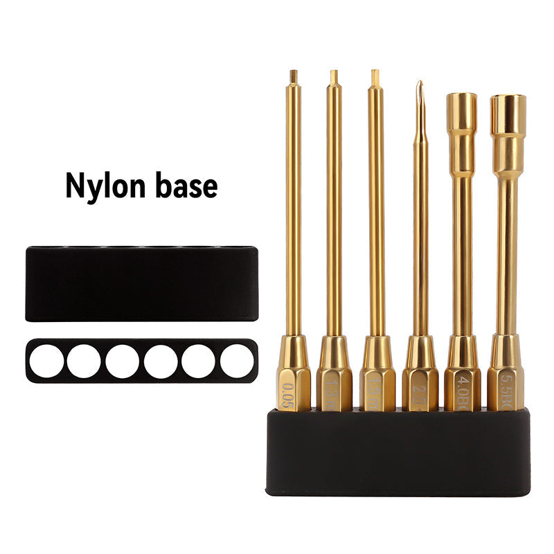 Tool-LSD35 INJORA 6-In-1 Hex Screwdrivers Nut Drivers Quick Change RC Tool Kit For FCX24 SCX24 AX24