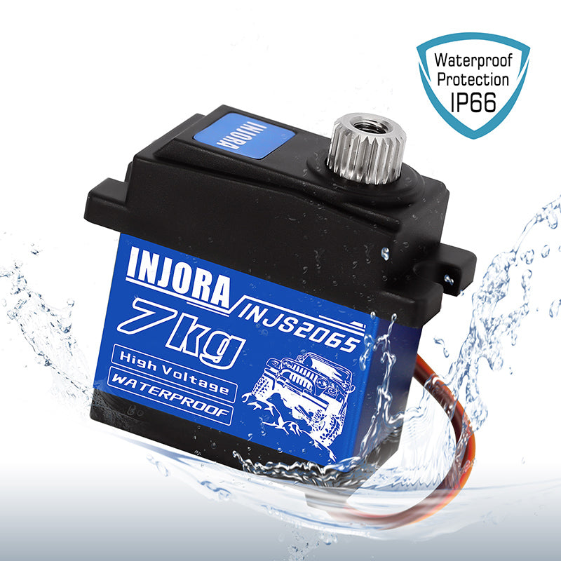 INJS2065 INJORA 7KG 2065 Digital Servo Waterproof High Voltage Sub Micro Shift Servo
