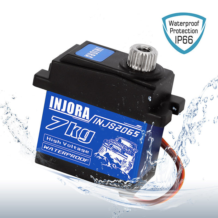 INJORA INJS2065 7KG 2065 Digital Servo Waterproof High Voltage Sub Micro Shift Servo