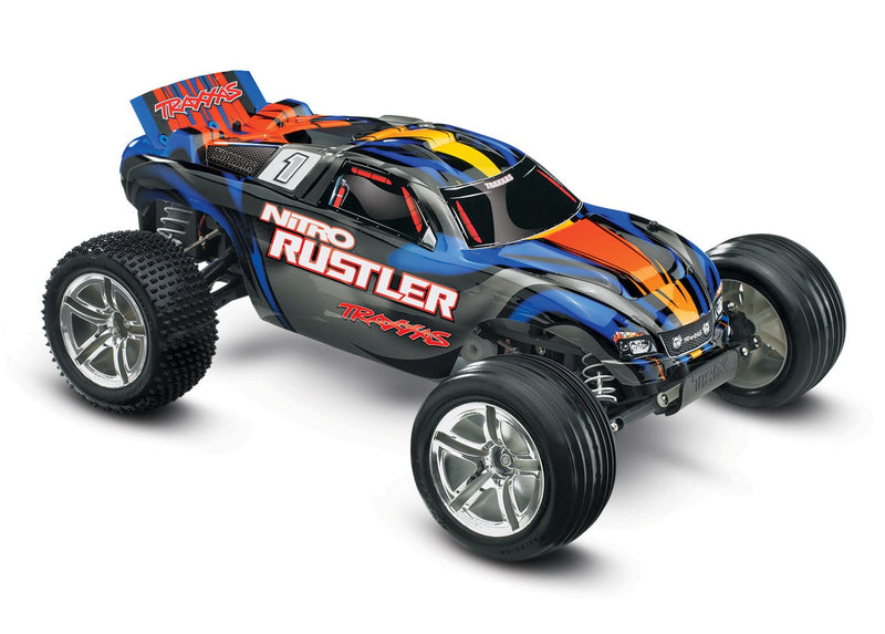 44096-3 TRAXXAS Nitro Rustler w/TSM