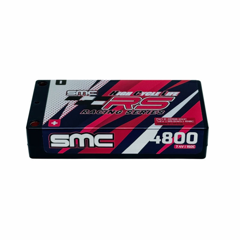 48150-2S1P SMC HCL-RS 7.4V-4800mAh 150C LCG 21mm Shorty 5mm Inboard Hardcase