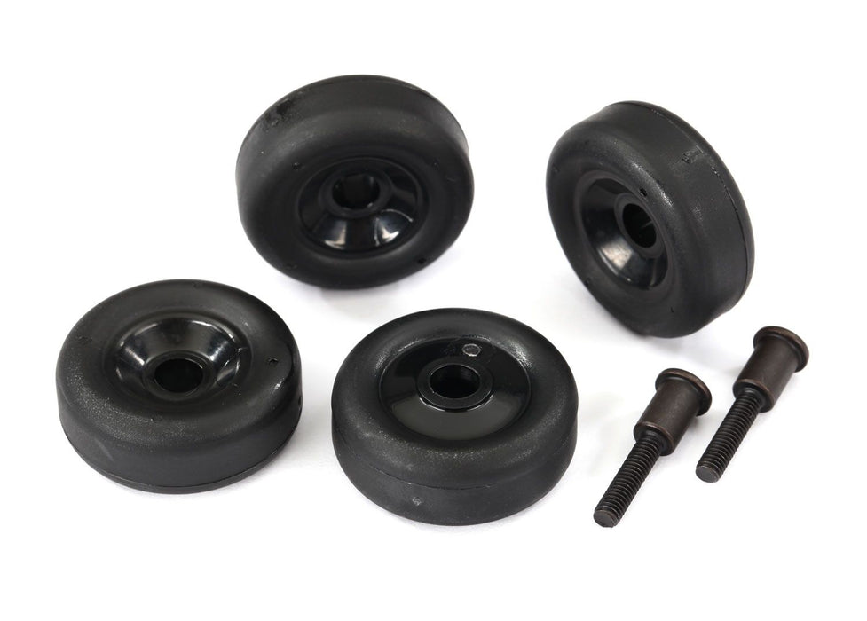 4976 - Wheels (4)/ axles (2), for Maxx® wheelie bar