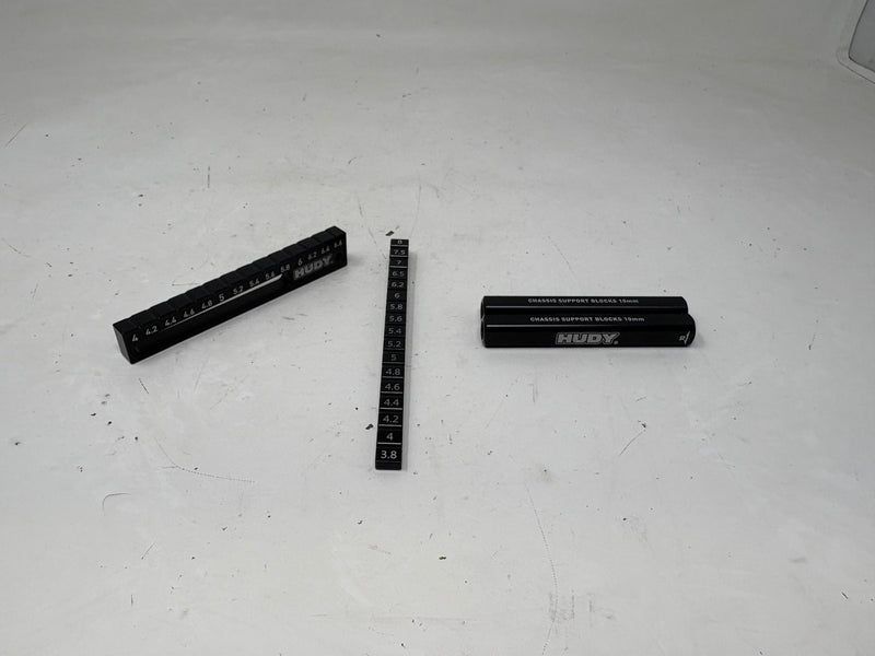 Used Hudy Set-Up Blocks, Chassis Support, Ride Height, Droop