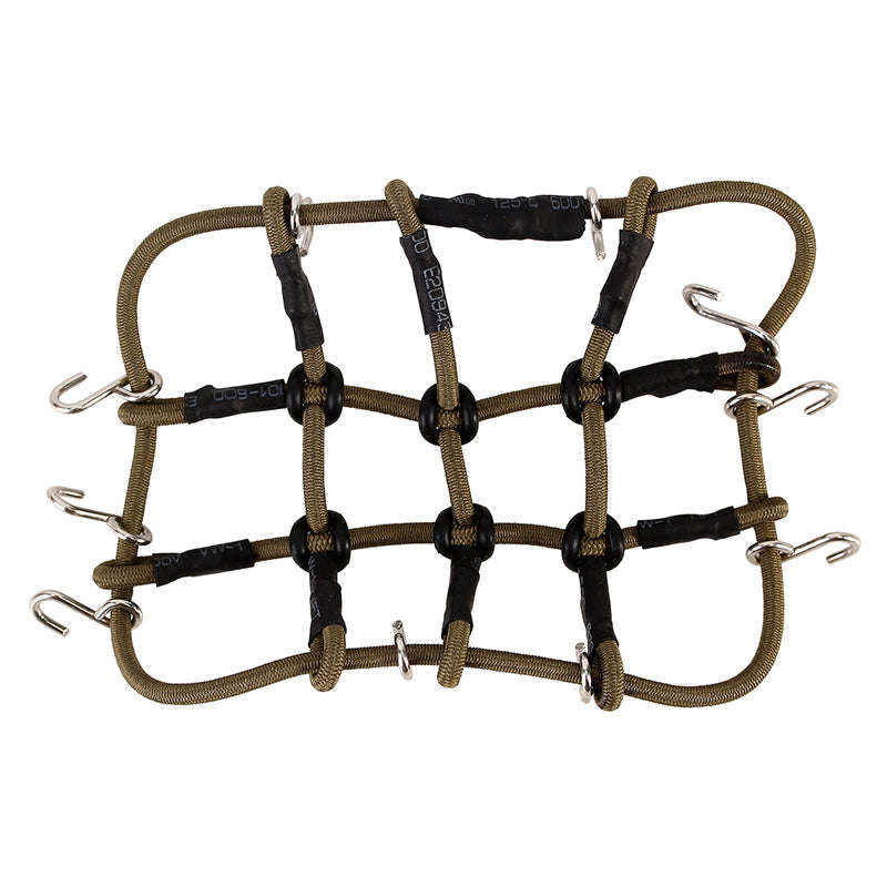 SCX24-89 INJORA Mini Elastic Luggage Net Scale Accessories For 1/24 1/18 RC Crawlers, Black